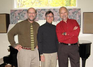 photo of Michael DeLuzio, Peter Torpey and Cy Edmunds